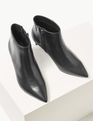 marks and spencer kitten heel boots