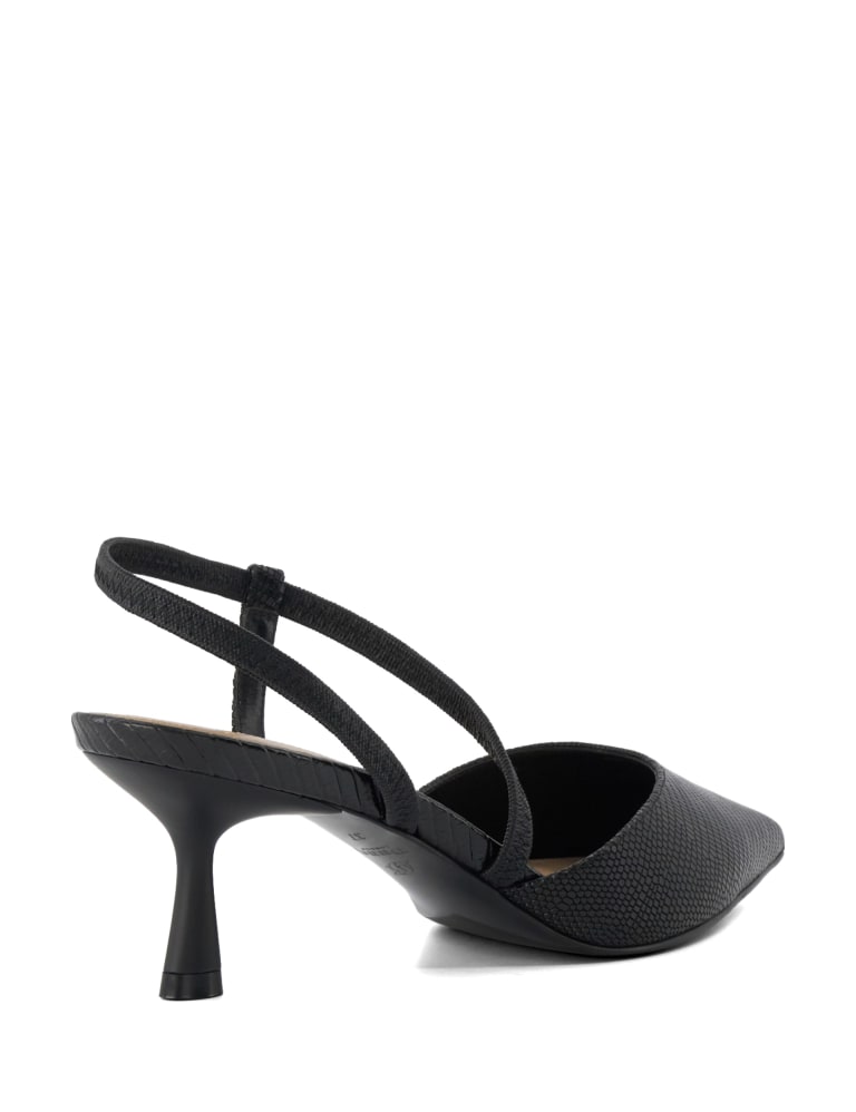 Wide fit on sale kitten heel slingbacks