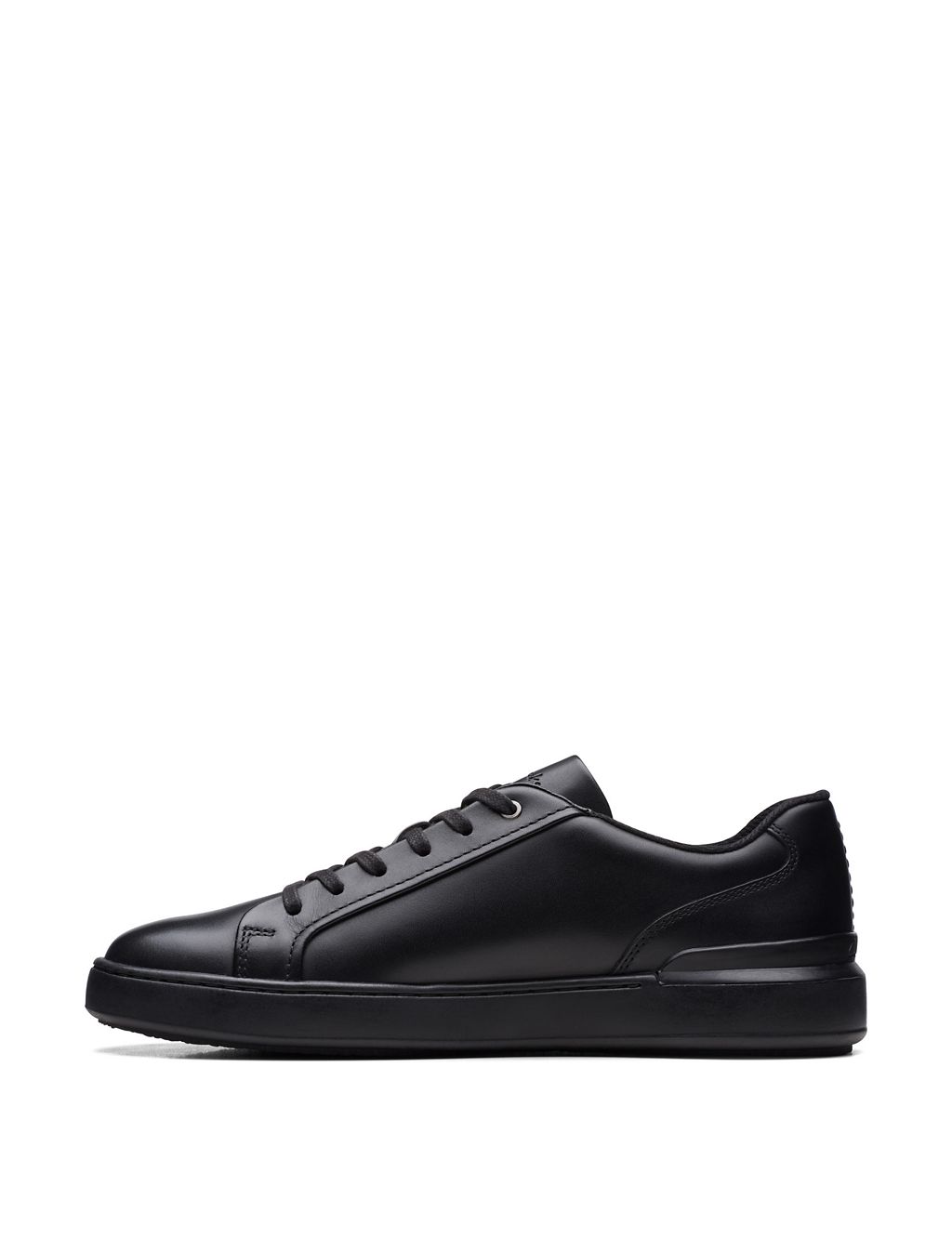Wide Fit Leather Lace Up Trainers | CLARKS | M&S