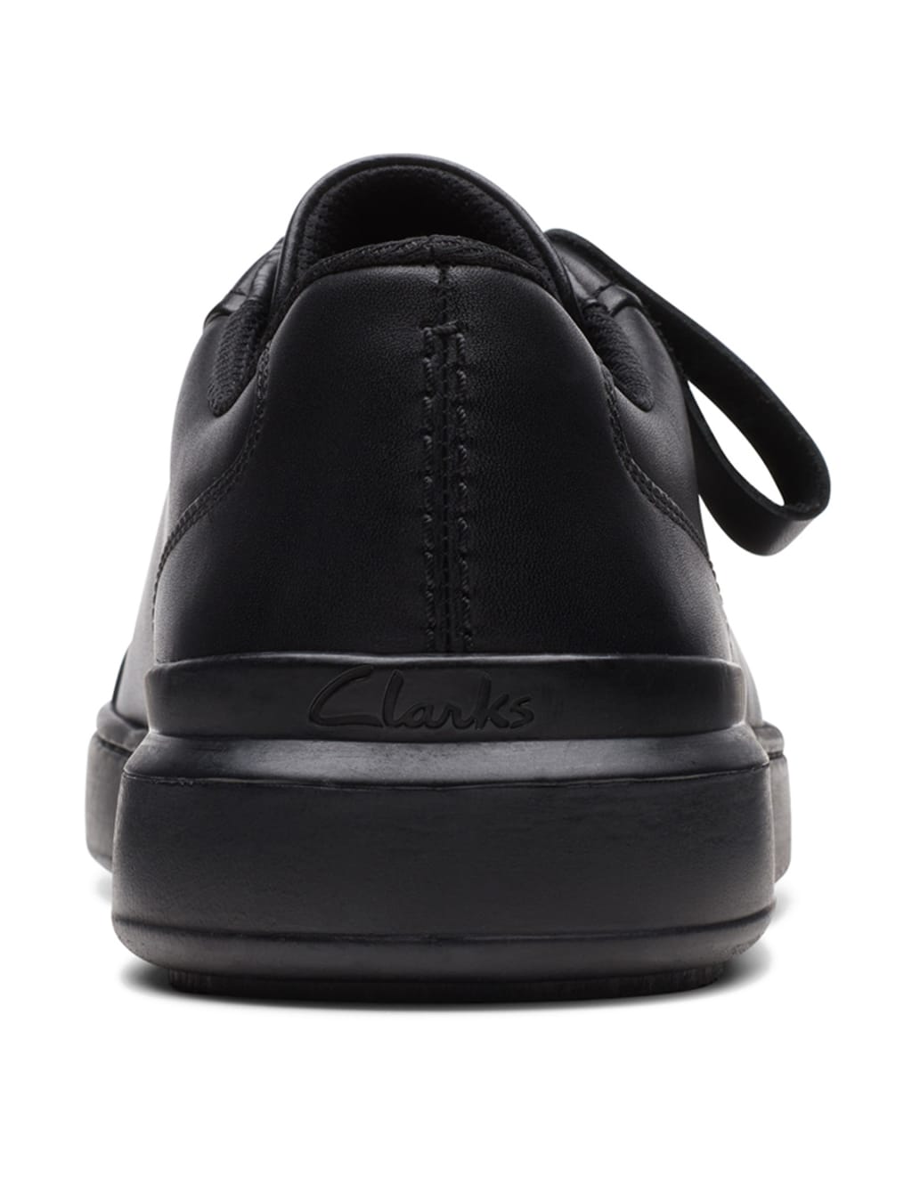 Wide Fit Leather Lace Up Trainers CLARKS M S