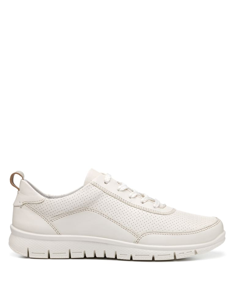 Wide Fit Leather Lace Up Trainers Hotter M S