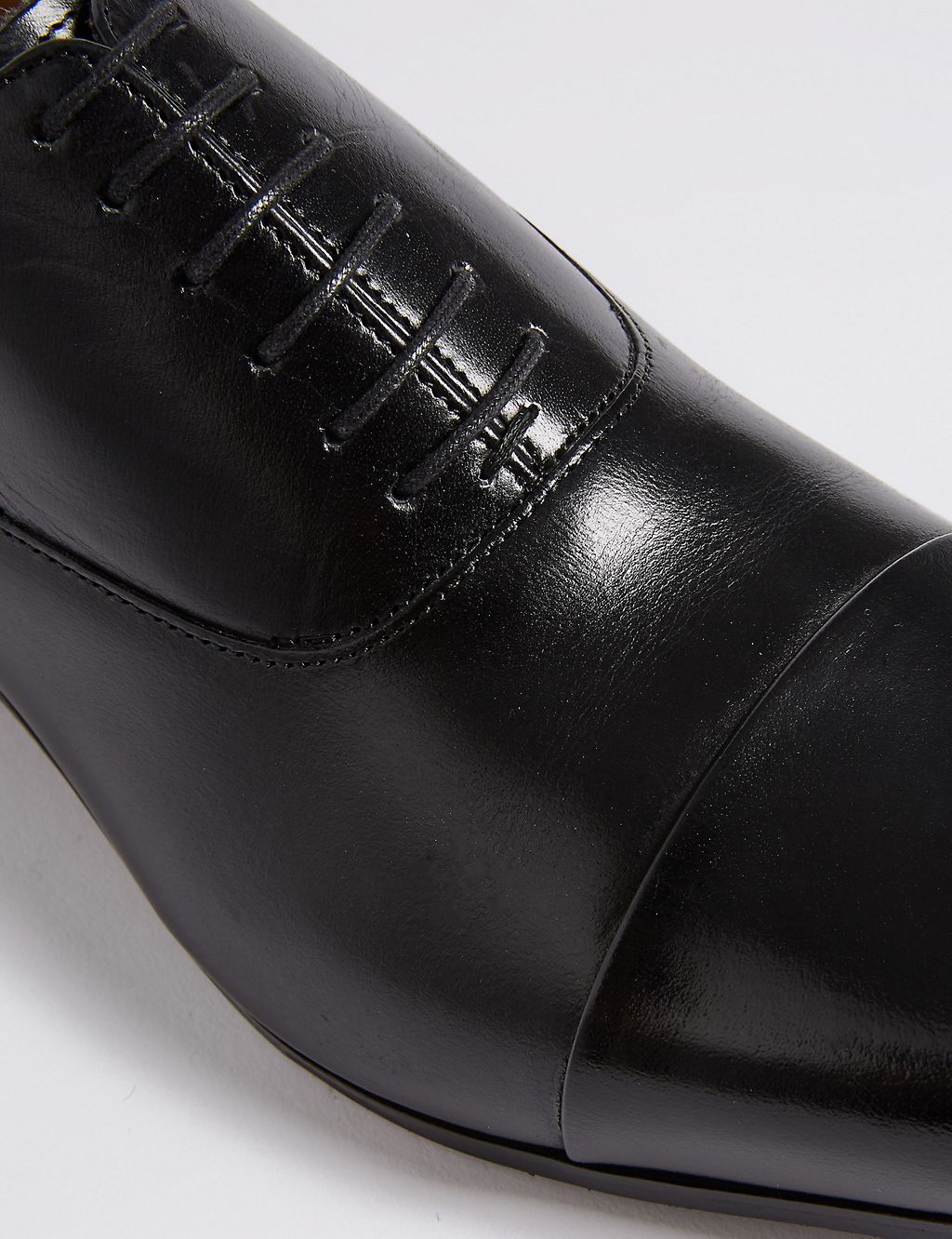 Wide Fit Leather Oxford Shoes | M&S SARTORIAL | M&S