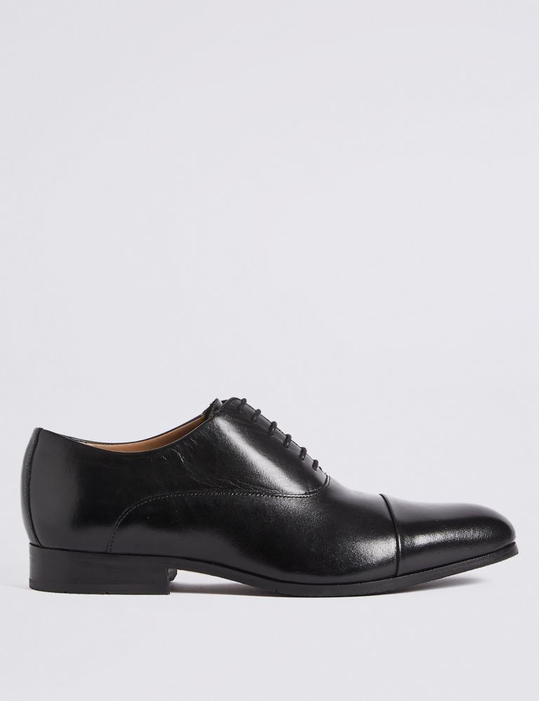 Wide Fit Leather Oxford Shoes | M&S SARTORIAL | M&S