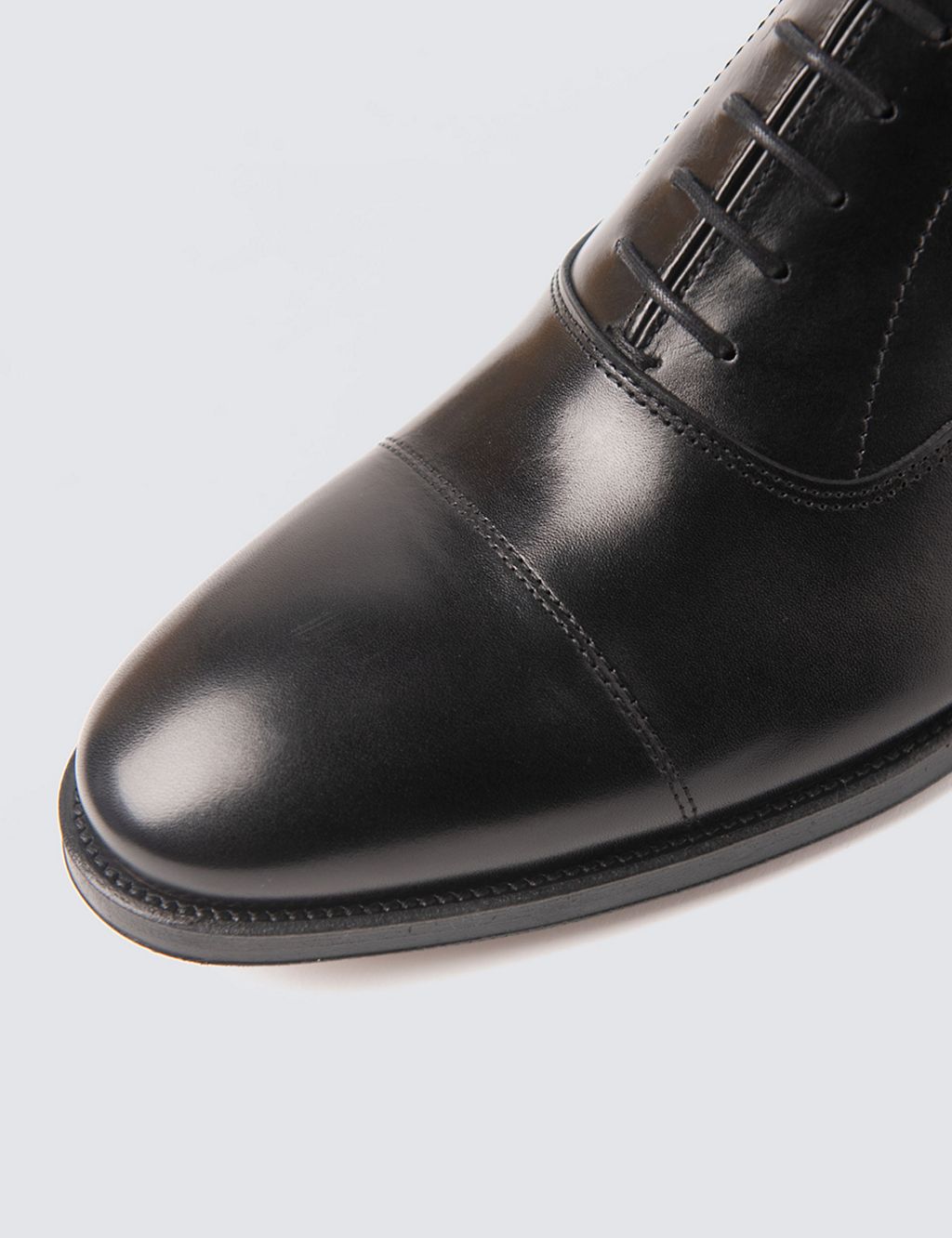 Wide Fit Leather Oxford Shoes 4 of 4
