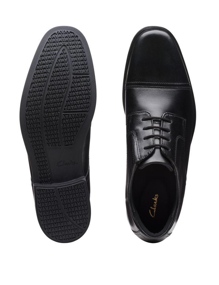 Wide Fit Leather Oxford Shoes 5 of 5
