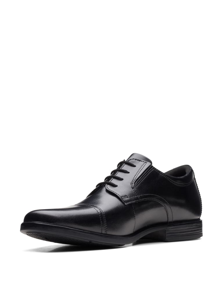 Wide Fit Leather Oxford Shoes 2 of 5