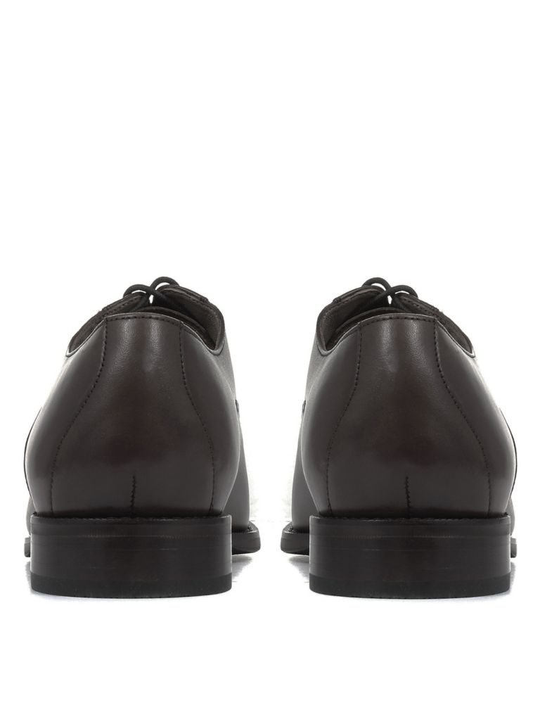 Wide Fit Leather Oxford Shoes 4 of 5