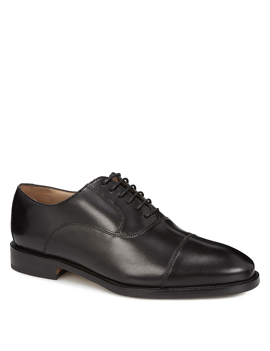 Wide Fit Leather Oxford Shoes 1 of 5
