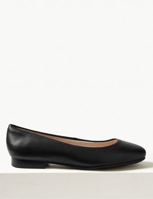 Wide Fit Leather Pumps | M\u0026S Collection 
