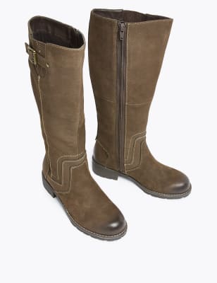 marks and spencer wide fit boots