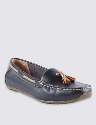 Wide fit boat shoes ladies sale