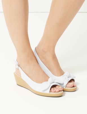 Marks and spencer sandals hot sale wedges