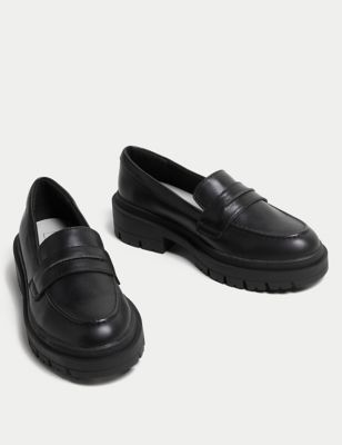Fit Slip On Flatform Loafers | M&S Collection | M&S