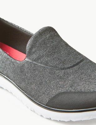 Wide fit slip on sales trainers womens