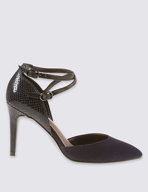 Wide Fit Stiletto Court Shoes with Insolia® Image 2 of 6