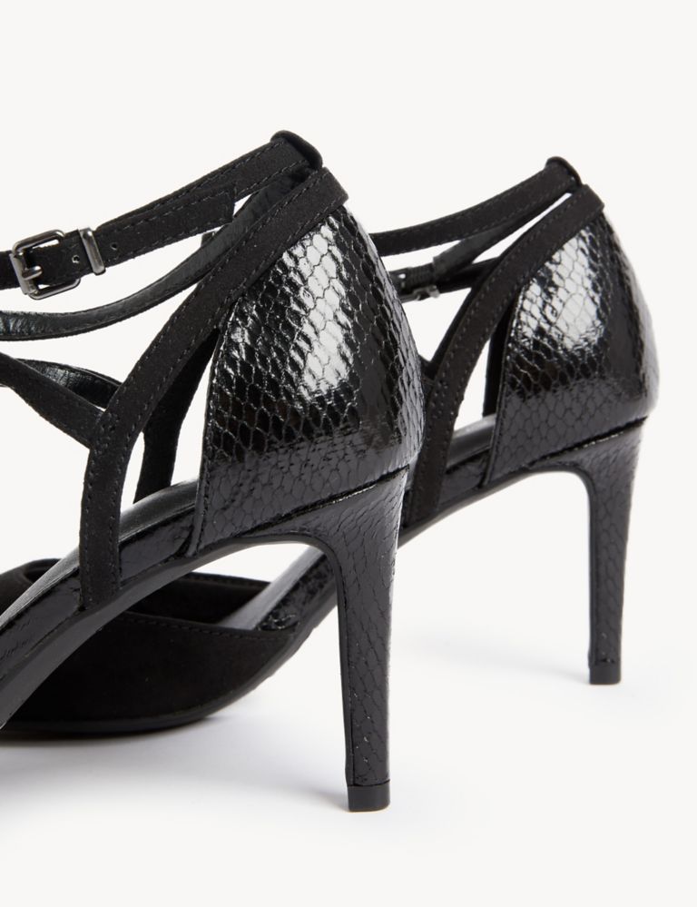 Wide Fit Stiletto Heel Court Shoes 3 of 3