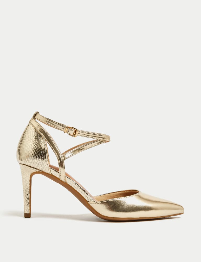 M&s gold shoes clearance