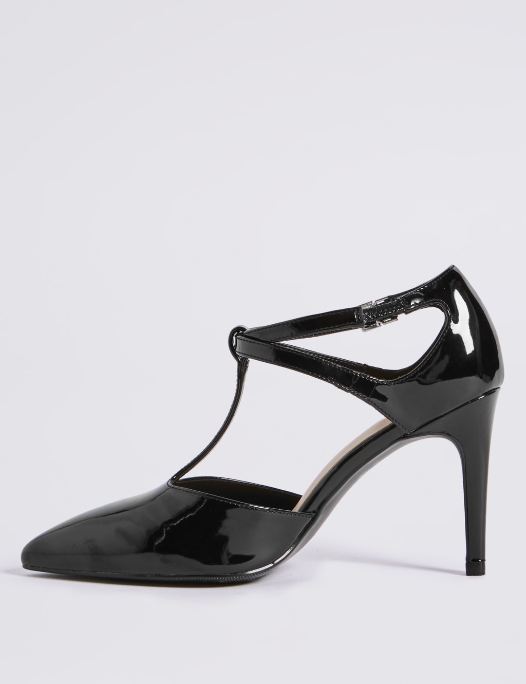 T bar online stiletto shoes