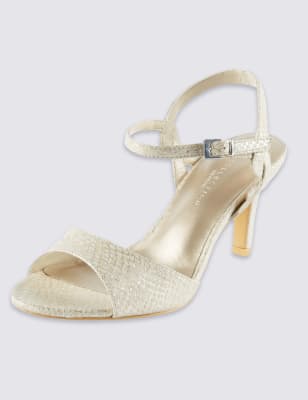 M&s on sale gold sandals