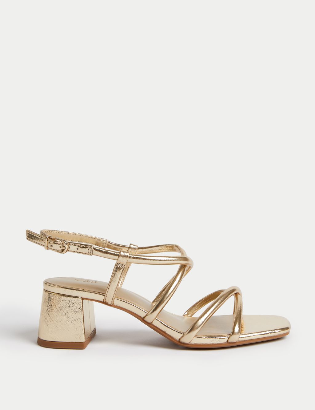 Wide Fit Strappy Block Heel Sandals 3 of 3