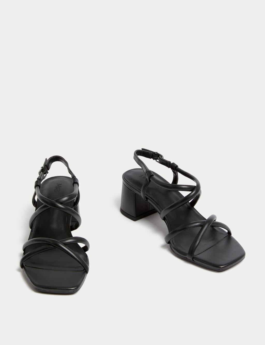 Wide Fit Strappy Block Heel Sandals 1 of 3