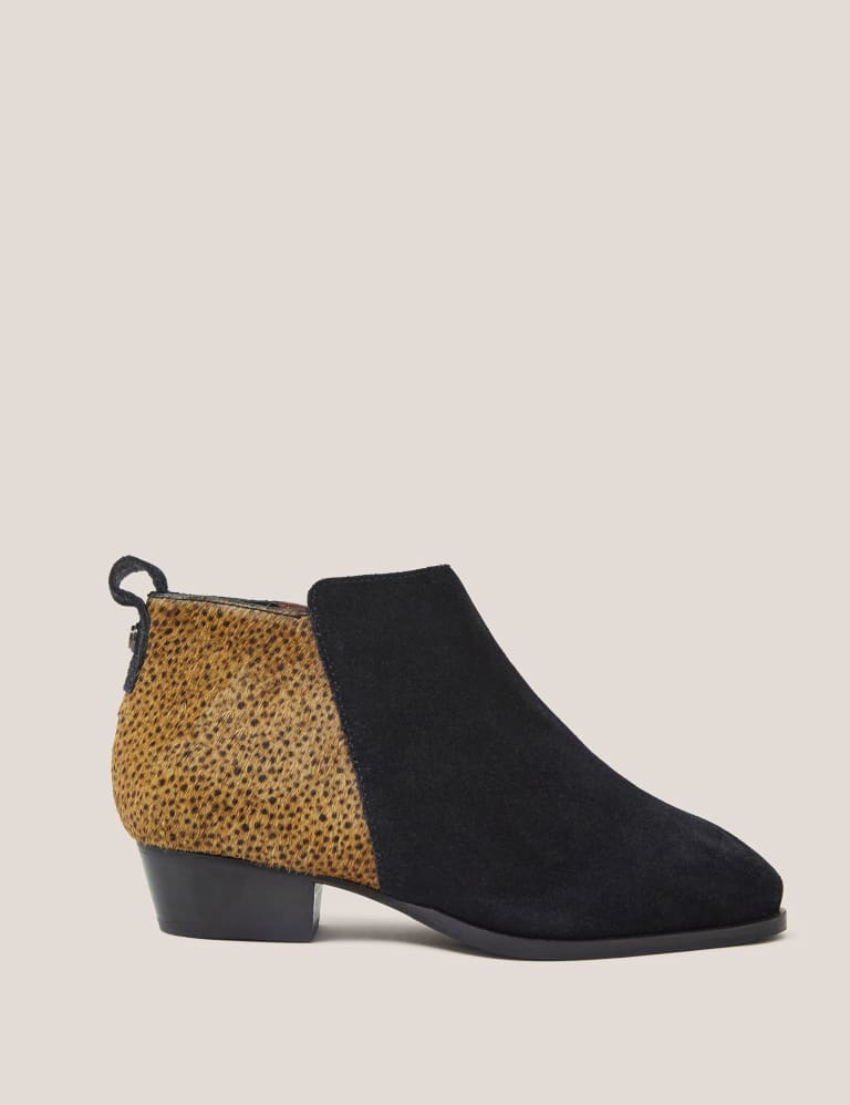 Leopard print boots wide fit clearance