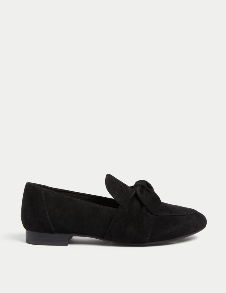 Suede loafers clearance womens black