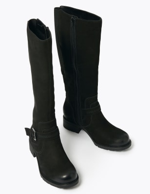 wide high boots