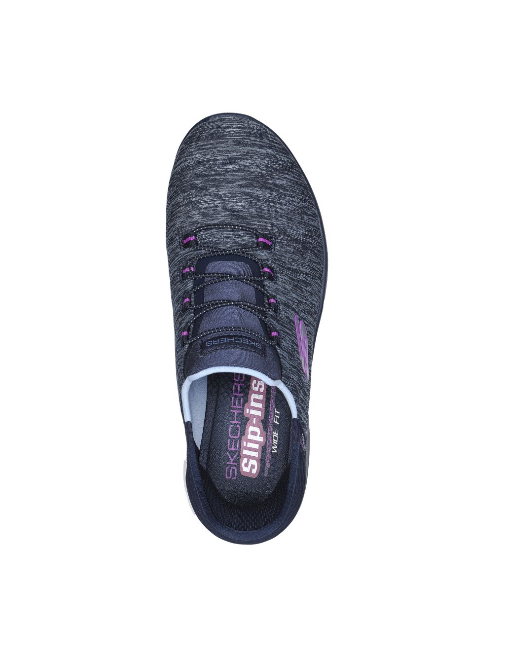 Wide Fit Summits Dazzling Haze Slip-ins Trainers 4 of 5
