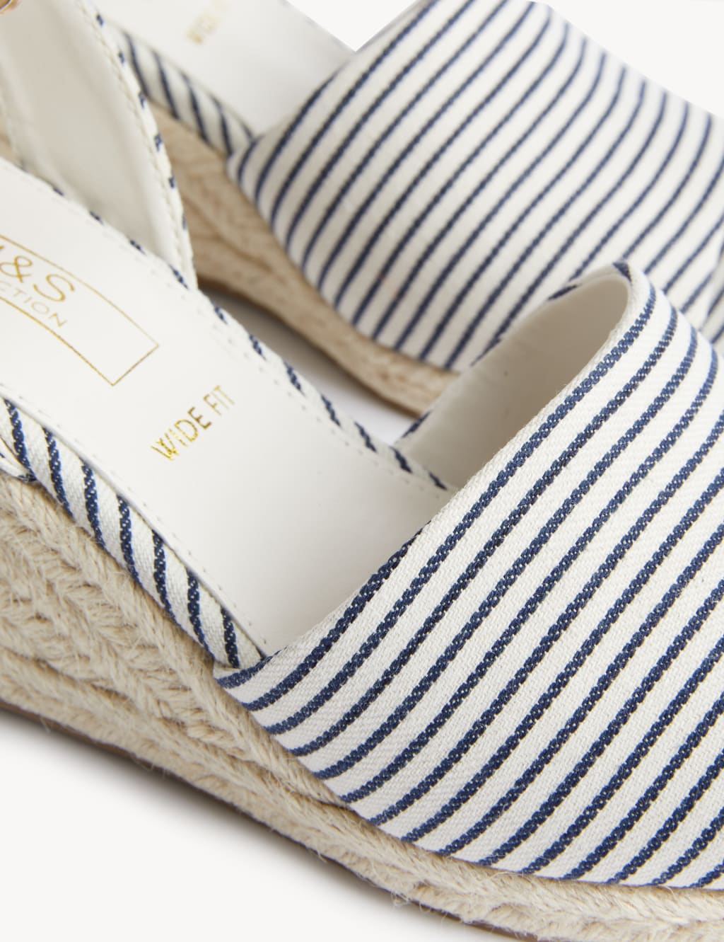 Wide Fit Wedge Espadrilles M&S Collection M&S