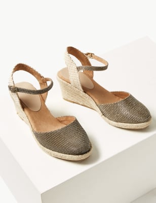 m&s wedge heel espadrilles