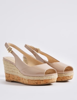 Marks and spencer store wedges wide fit