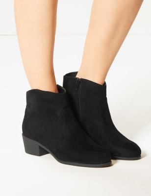 Ankle boots deals wide fitting