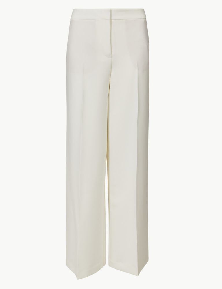 Wide Leg Ankle Grazer Trousers 2 of 5