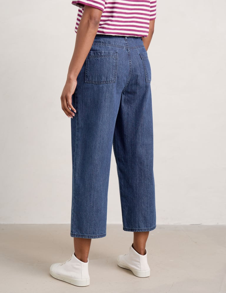 Wide Leg Cropped Jeans Seasalt Cornwall M&S