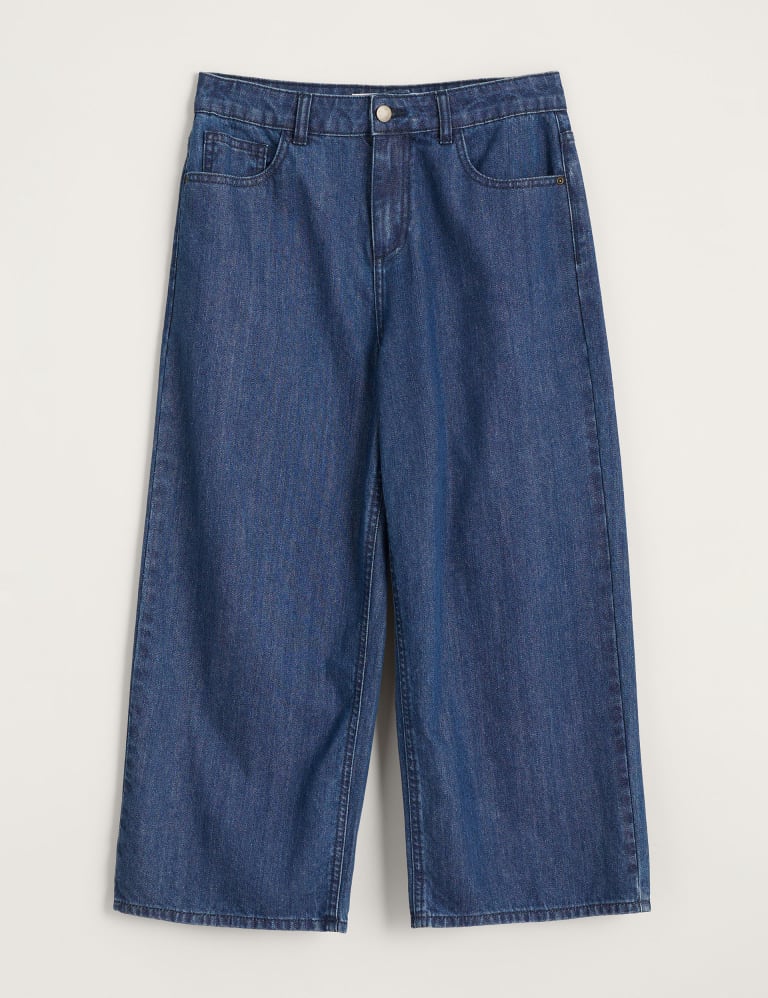 Wide Leg Cropped Jeans 2 of 5