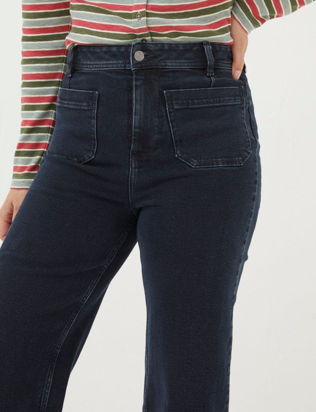 Wide Leg Cropped Jeans 5 of 6