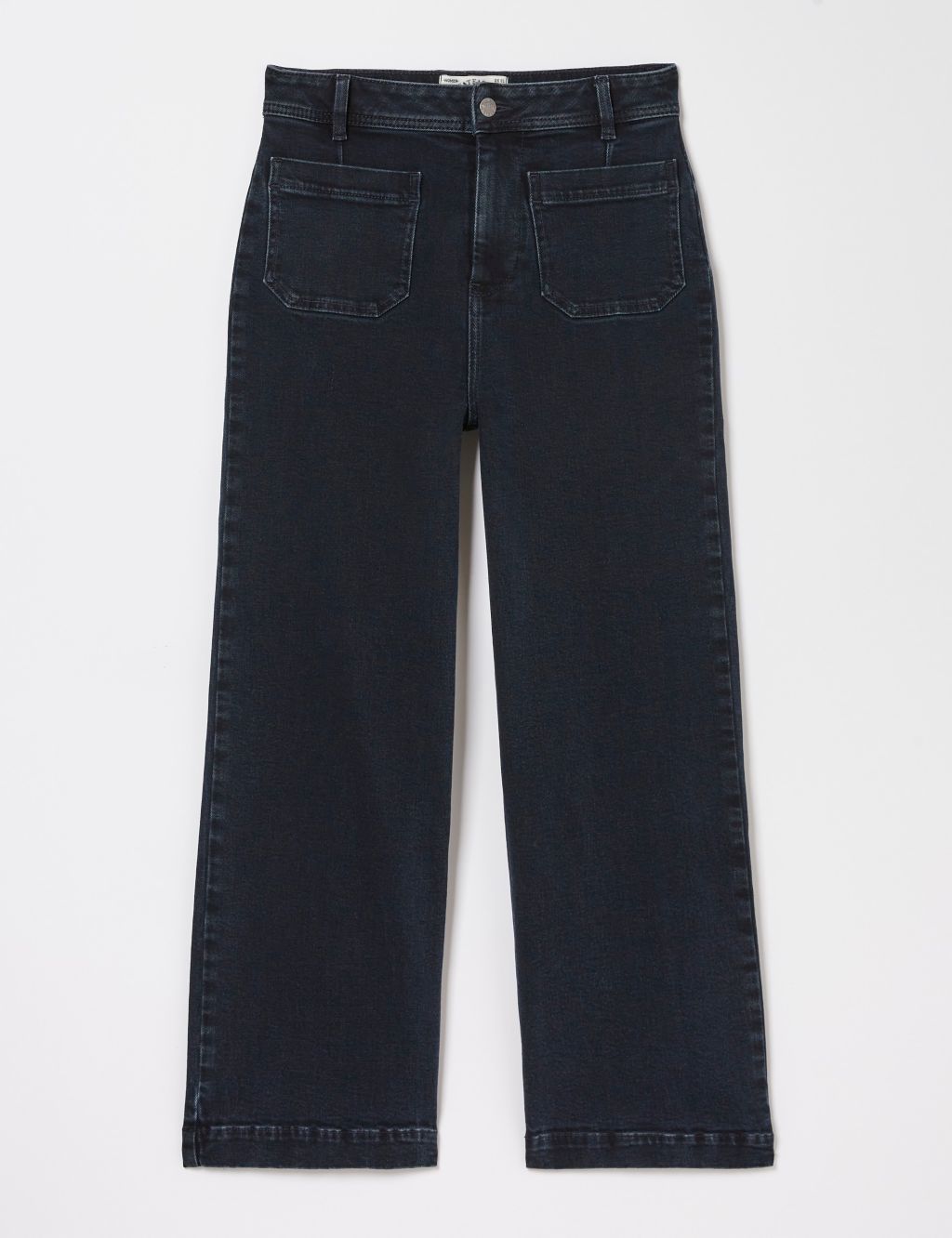 Wide Leg Cropped Jeans 1 of 6