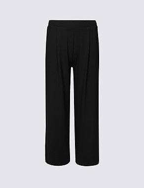 Wide Leg Cropped Trousers Image 2 of 6