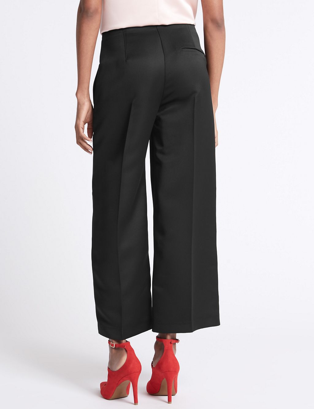 Wide Leg Cropped Trousers 7 of 7