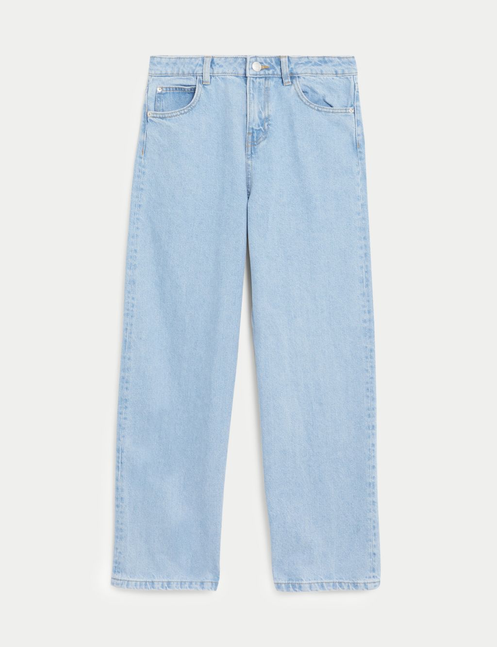 Wide Leg Denim Jeans (6-16 Yrs) 1 of 6