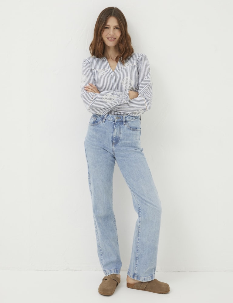 M&s wide leg jeans outlet