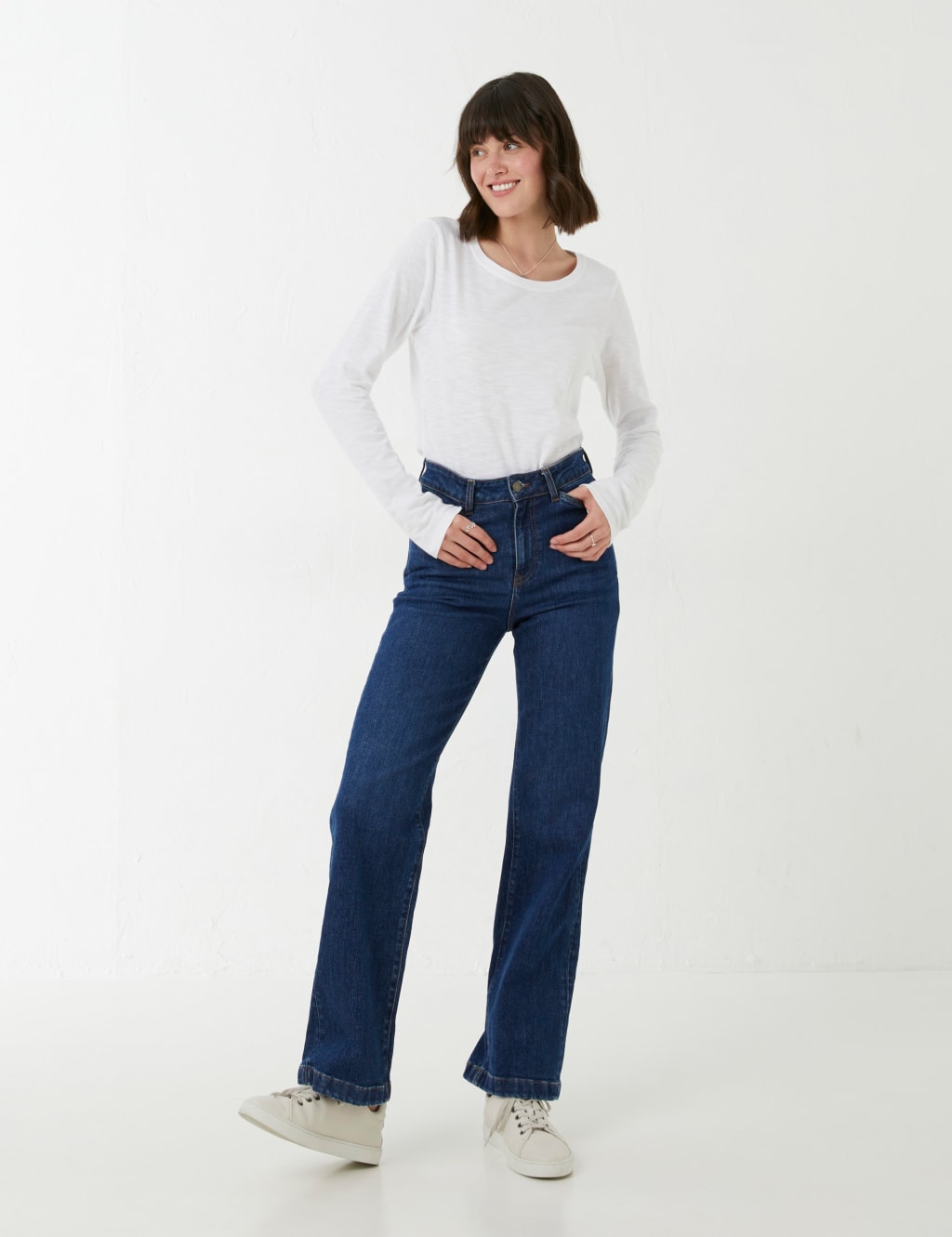 Levi's ribcage pleat front wide jean sale