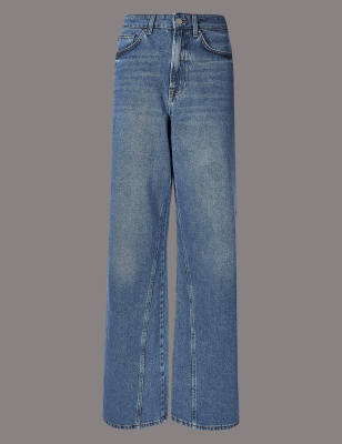 m&s flared jeans