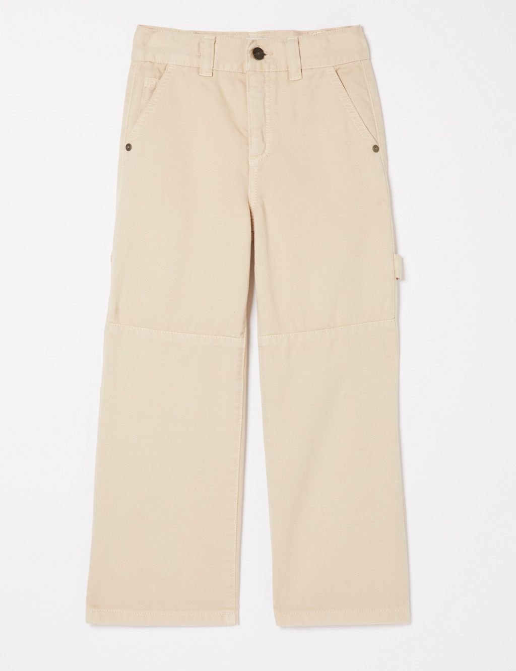 Wide Leg Pure Cotton Trousers (3-13 Yrs) 1 of 4