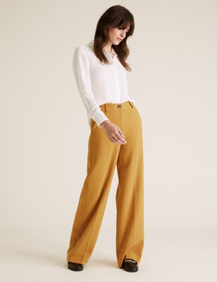 m and s wide leg jeans