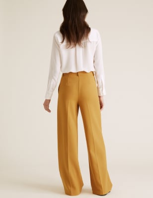 marks and spencer wide leg jeans