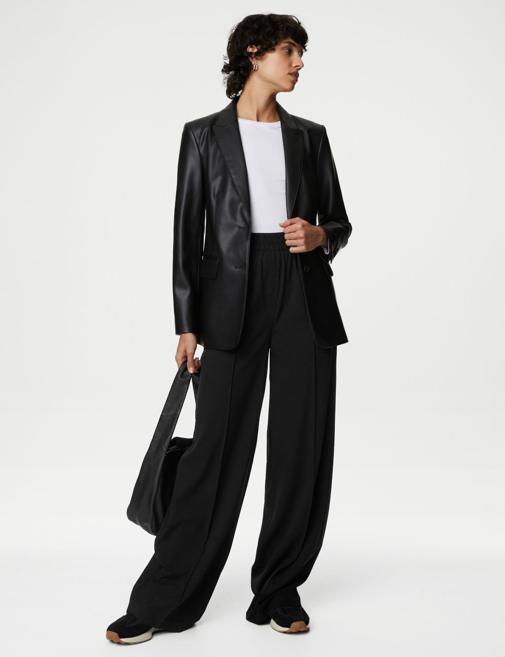 Wide Leg Trousers | M&S Collection | M&S