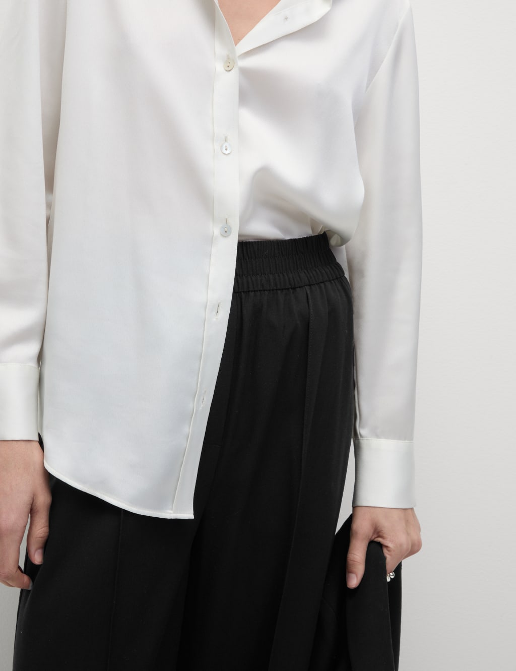 Wide Leg Trousers M S Collection M S