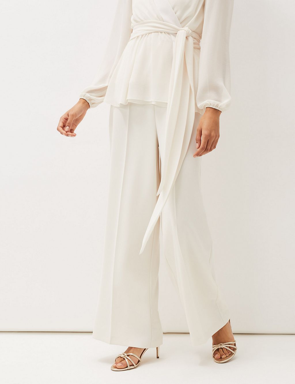 Wide Leg Trousers | Phase Eight | M&S